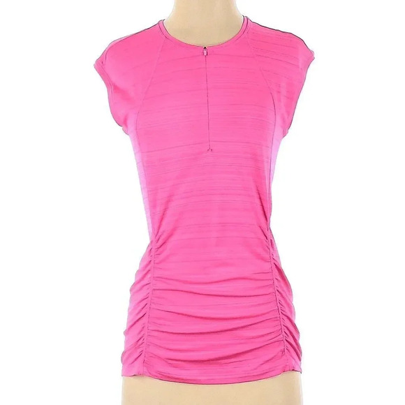 Athleta Bright Pink Active Top - Picture 3 of 14